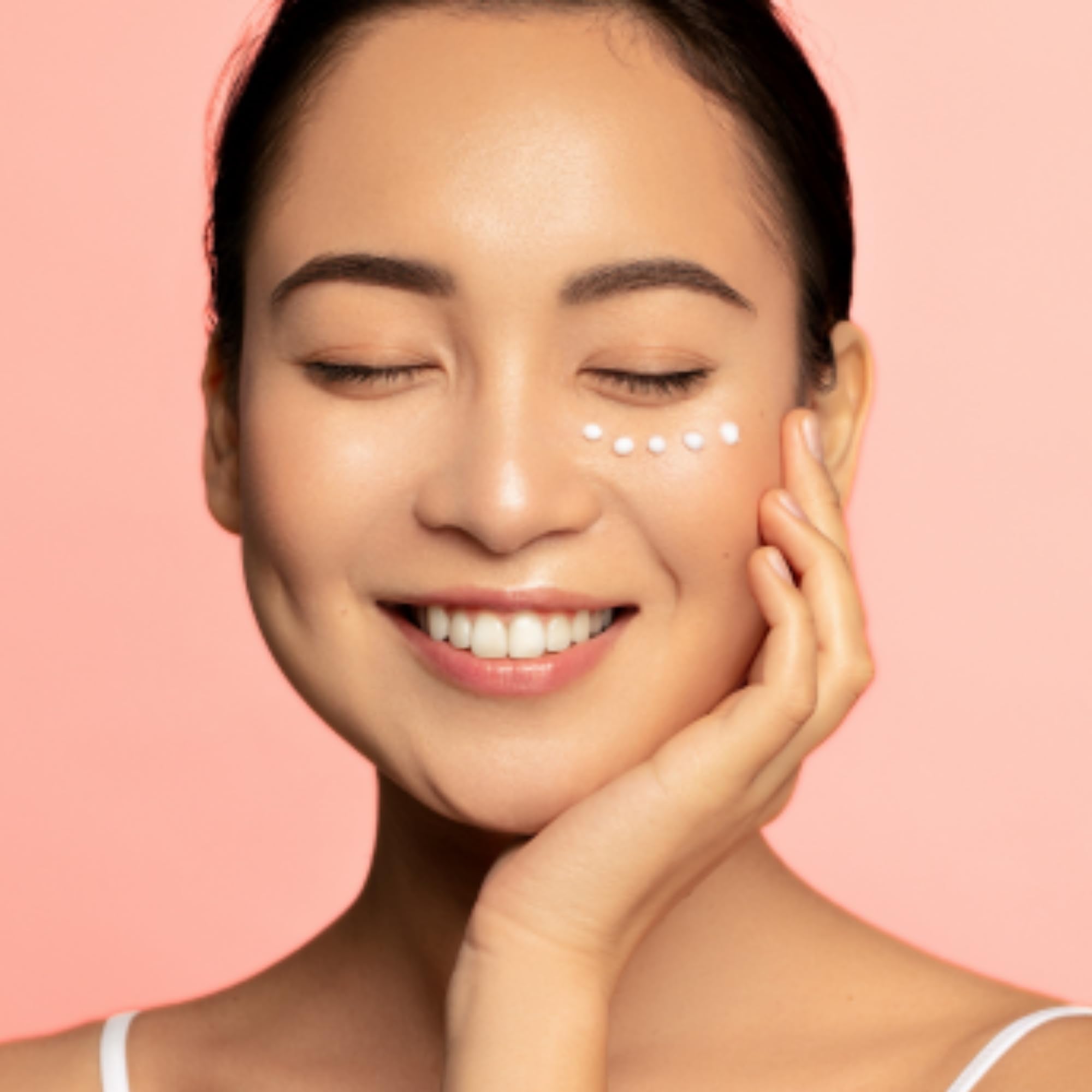 Anti-Aging Firming Peptide Eye Cream By Alana Mitchell - Look Younger, Reduce Wrinkles, Diminish Fine Lines & Erase Crow’s Feet - Deep Hydration & Nourishing - For Day & Night Use - Non Greasy .5oz